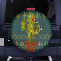 Cactus Christmas Spare Tire Cover Xmas Holiday Patterns - Wonder Print Shop