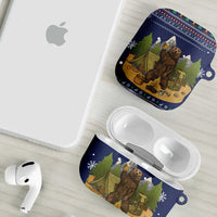 Camping I Hate People Christmas AirPods Case Xmas Holiday Patterns - Wonder Print Shop