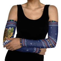 Camping I Hate People Christmas Arm Sleeves Xmas Holiday Patterns - Wonder Print Shop