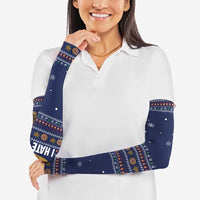 Camping I Hate People Christmas Arm Sleeves Xmas Holiday Patterns - Wonder Print Shop