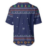 Camping I Hate People Christmas Baseball Jersey Xmas Holiday Patterns - Wonder Print Shop