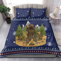 Camping I Hate People Christmas Bedding Set Xmas Holiday Patterns - Wonder Print Shop