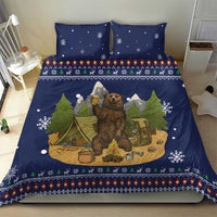 Camping I Hate People Christmas Bedding Set Xmas Holiday Patterns - Wonder Print Shop
