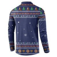 Camping I Hate People Christmas Button Sweatshirt Xmas Holiday Patterns - Wonder Print Shop