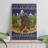 Camping I Hate People Christmas Canvas Wall Art Xmas Holiday Patterns - Wonder Print Shop