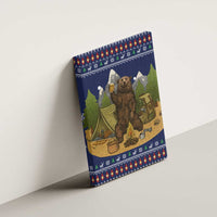 Camping I Hate People Christmas Canvas Wall Art Xmas Holiday Patterns - Wonder Print Shop
