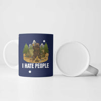Camping I Hate People Christmas Ceramic Mug Xmas Holiday Patterns - Wonder Print Shop