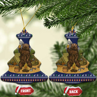 Camping I Hate People Christmas Ceramic Ornament Xmas Holiday Patterns - Wonder Print Shop