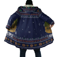 Camping I Hate People Christmas Cloak Xmas Holiday Patterns - Wonder Print Shop
