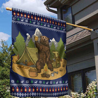 Camping I Hate People Christmas Garden Flag Xmas Holiday Patterns - Wonder Print Shop