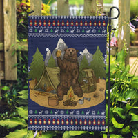 Camping I Hate People Christmas Garden Flag Xmas Holiday Patterns - Wonder Print Shop