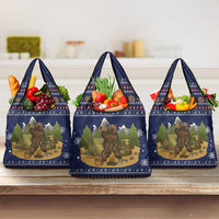 Camping I Hate People Christmas Grocery Bag Xmas Holiday Patterns - Wonder Print Shop