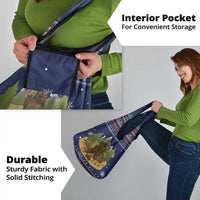 Camping I Hate People Christmas Grocery Bag Xmas Holiday Patterns - Wonder Print Shop