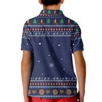 Camping I Hate People Christmas Kid Polo Shirt Xmas Holiday Patterns - Wonder Print Shop