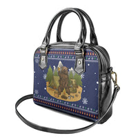 Camping I Hate People Christmas Shoulder Handbag Xmas Holiday Patterns - Wonder Print Shop