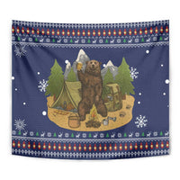 Camping I Hate People Christmas Tapestry Xmas Holiday Patterns - Wonder Print Shop