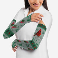 Cardinal I am Always With You Christmas Arm Sleeves Xmas Holiday Patterns - Wonder Print Shop
