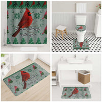 Cardinal I am Always With You Christmas Bathroom Set Xmas Holiday Patterns - Wonder Print Shop