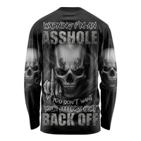 Warning I'm An A Mad Skull Long Sleeve Shirt - Wonder Print Shop