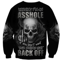 Warning I'm An A Mad Skull Sweatshirt - Wonder Print Shop