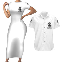 Don't Like My Attitude Couples Matching Short Sleeve Bodycon Dress and Hawaiian Shirt - Wonder Print Shop