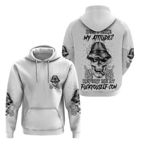 Don't Like My Attitude Hoodie - Wonder Print Shop