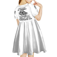 Don't Like My Attitude Kid Short Sleeve Dress - Wonder Print Shop