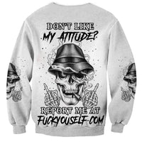 Don't Like My Attitude Sweatshirt - Wonder Print Shop