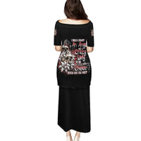 I Hold A Beast An Angel And A Crazy Lady In Me Family Matching Puletasi Dress and Hawaiian Shirt - Wonder Print Shop