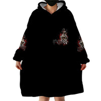 I Hold A Beast An Angel And A Crazy Lady In Me Wearable Blanket Hoodie - Wonder Print Shop