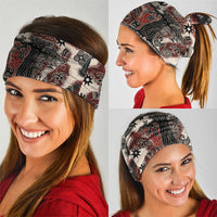 Sacred Heritage Neck Gaiter African Abstract Baobab Tree, Ethnic Symbols, and Red-Black Pattern - Wonder Print Shop