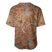 We Carry The Wisdom Baseball Jersey African Ancient Symbols, Earthy Tones, and Ancestral Wisdom Quote - Wonder Print Shop