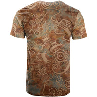 We Carry The Wisdom T Shirt African Ancient Symbols, Earthy Tones, and Ancestral Wisdom Quote - Wonder Print Shop