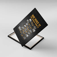 She Built It The World Uses It Canvas Wall Art African Influential Women Innovators Timeline - Wonder Print Shop