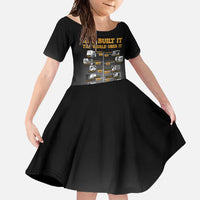 She Built It The World Uses It Family Matching Mermaid Dress and Hawaiian Shirt African Influential Women Innovators Timeline - Wonder Print Shop