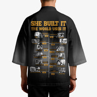 She Built It The World Uses It Kimono African Influential Women Innovators Timeline - Wonder Print Shop