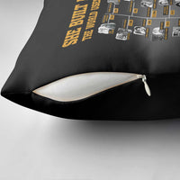 She Built It The World Uses It Pillow Cover African Influential Women Innovators Timeline - Wonder Print Shop