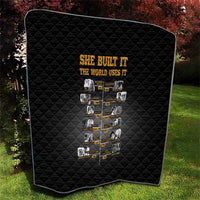 She Built It The World Uses It Quilt African Influential Women Innovators Timeline - Wonder Print Shop