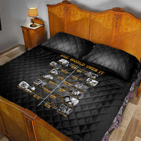 She Built It The World Uses It Quilt Bed Set African Influential Women Innovators Timeline - Wonder Print Shop