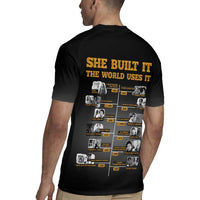 She Built It The World Uses It Rugby Jersey African Influential Women Innovators Timeline - Wonder Print Shop