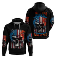 I Have Three Sides Skull Flag Hoodie - Wonder Print Shop