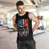 I Have Three Sides Skull Flag Men Tank Top - Wonder Print Shop