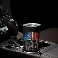 I Have Three Sides Skull Flag Tumbler Cup - Wonder Print Shop