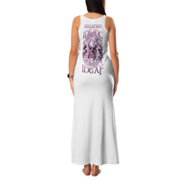 Stuck Between Idk Idc And IDGAF Skull Family Matching Tank Maxi Dress and Hawaiian Shirt - Wonder Print Shop