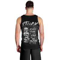 Stuck Between Idk Idc Idgaf Men Tank Top - Wonder Print Shop