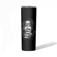 Stuck Between Idk Idc Idgaf Skinny Tumbler - Wonder Print Shop