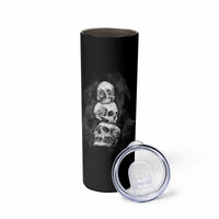 Stuck Between Idk Idc Idgaf Skinny Tumbler - Wonder Print Shop