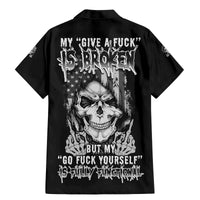 My Give A F Mad Skull Family Matching Mermaid Dress and Hawaiian Shirt - Wonder Print Shop