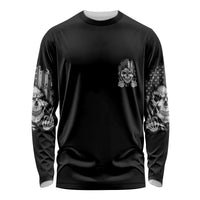 My Give A F Mad Skull Long Sleeve Shirt - Wonder Print Shop