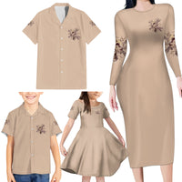 I Can Fix Stupid But It's Gonna Hurt Family Matching Long Sleeve Bodycon Dress and Hawaiian Shirt - Wonder Print Shop